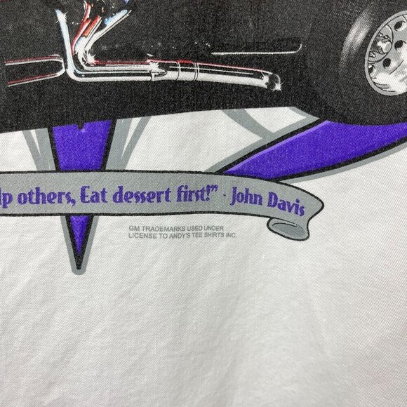 Papa's Toys Classic Car Short Sleeve Button Graphic Shirt Mens 2X Hot Rod Garage - Picture 4 of 12